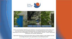 Desktop Screenshot of energiepsychologie.com
